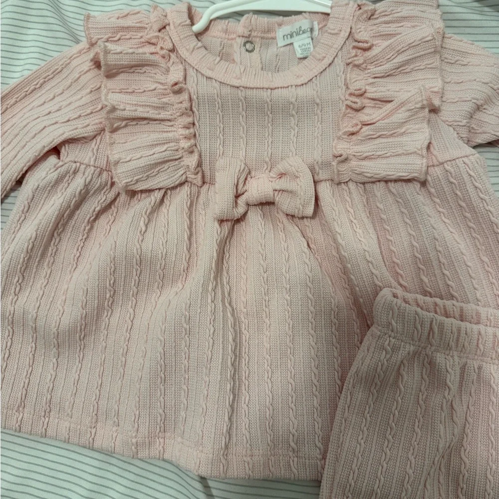 Pink Ruffled Baby Set - Picture 2 of 2